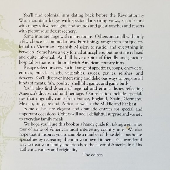 Vintage America's Country Inn Cookbook R T French Company First Printing - Picture 7 of 15